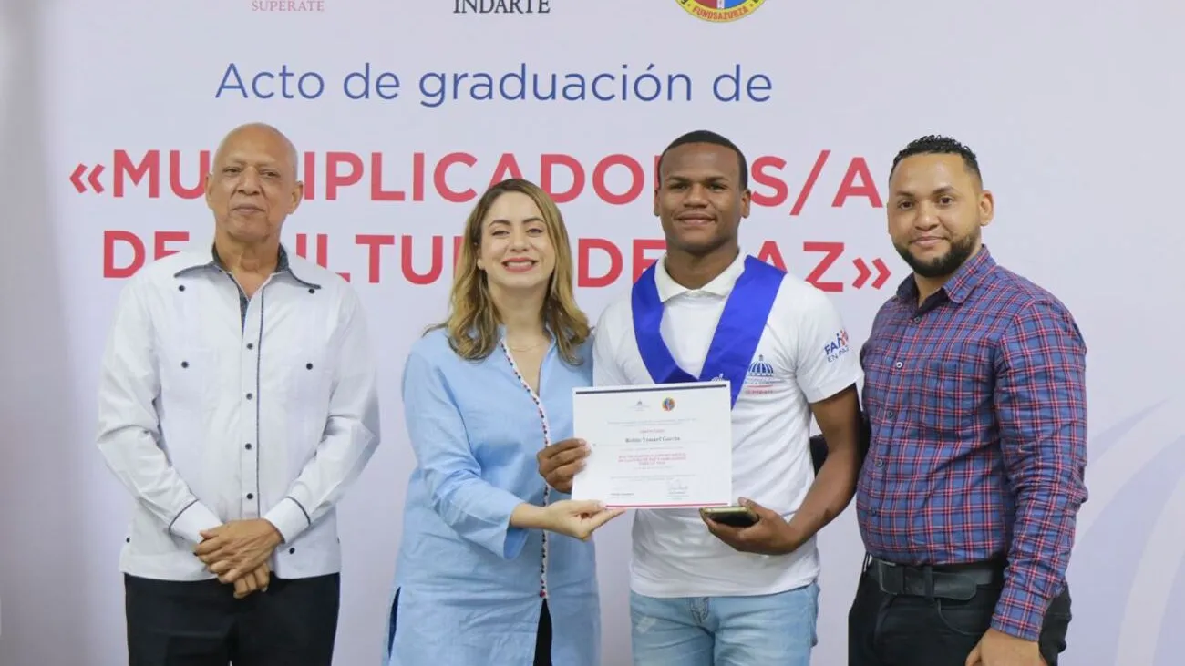 Robin Ismael García al momento d